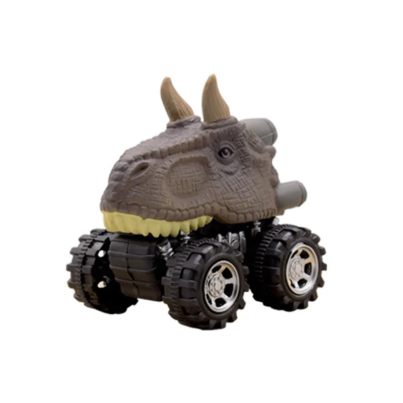 TOY141-2 Мир Юрского периода, модель динозавра, оттягивающая машину, мини-автомобиль, игрушка, Обучающие Детские игрушки, забавная игрушка-динозавр, машинки, подарки на день рождения - Цвет: TOY141-2