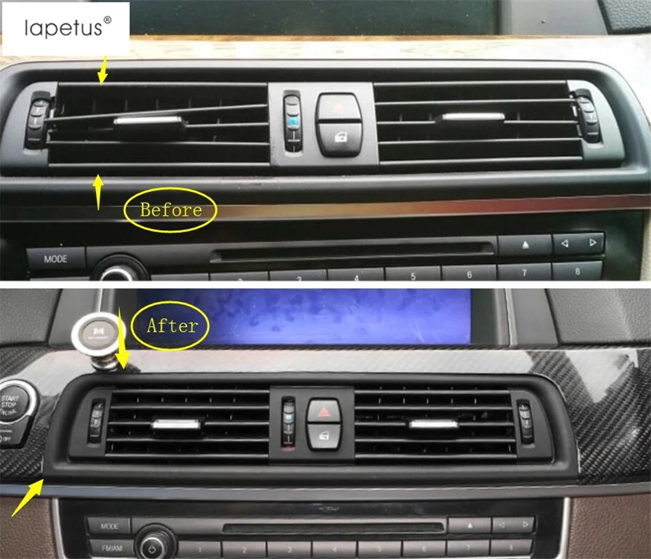 Lapetus аксессуары для BMW 5 серии 520i 525i 530i F10 F18 2011 2016 передний кондиционер выходное