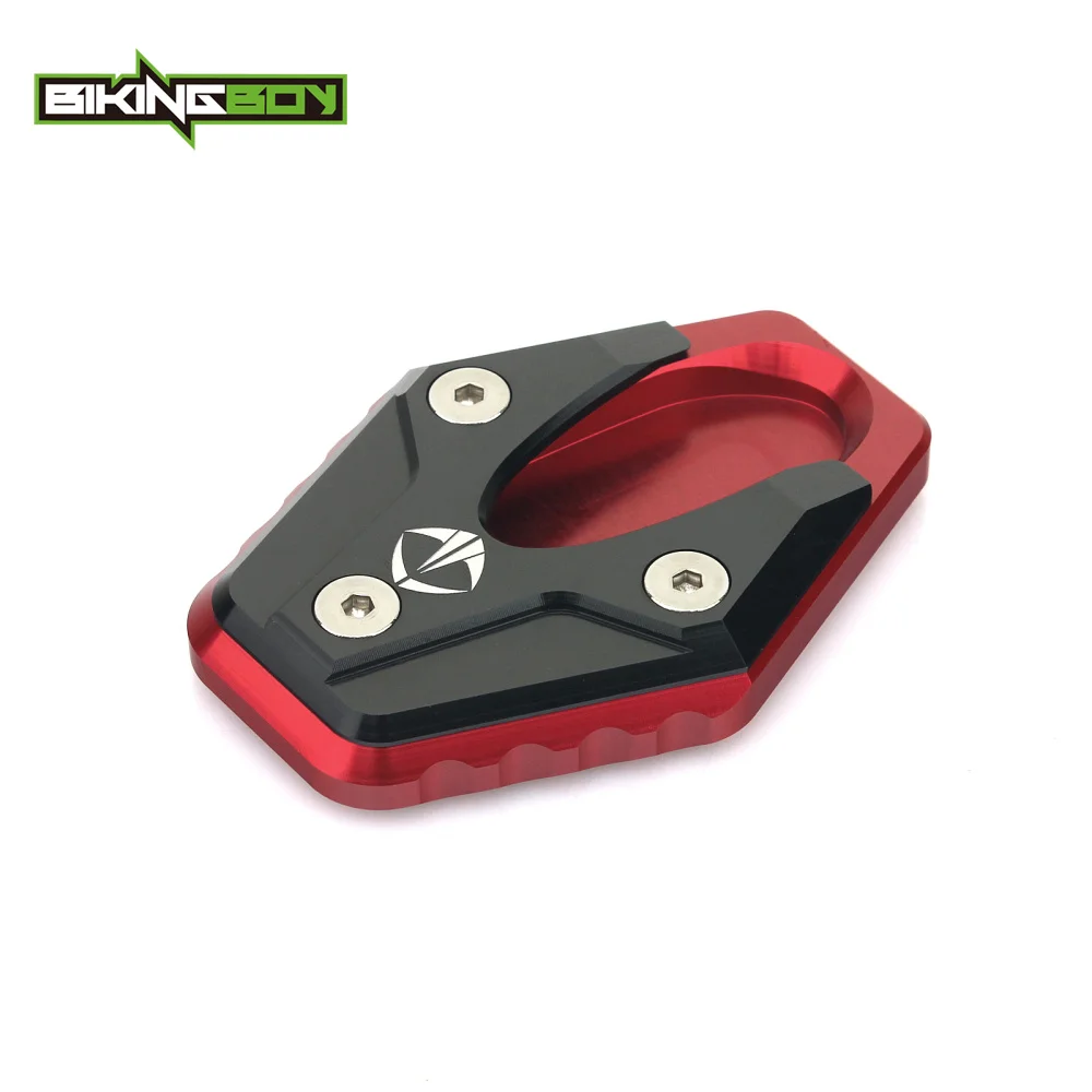 BIKINGBOY CNC оверсайз Электрический мотоцикл алюминиевая боковая Подставка удлинение ноги пластина коврик парковка для SOCO все модели