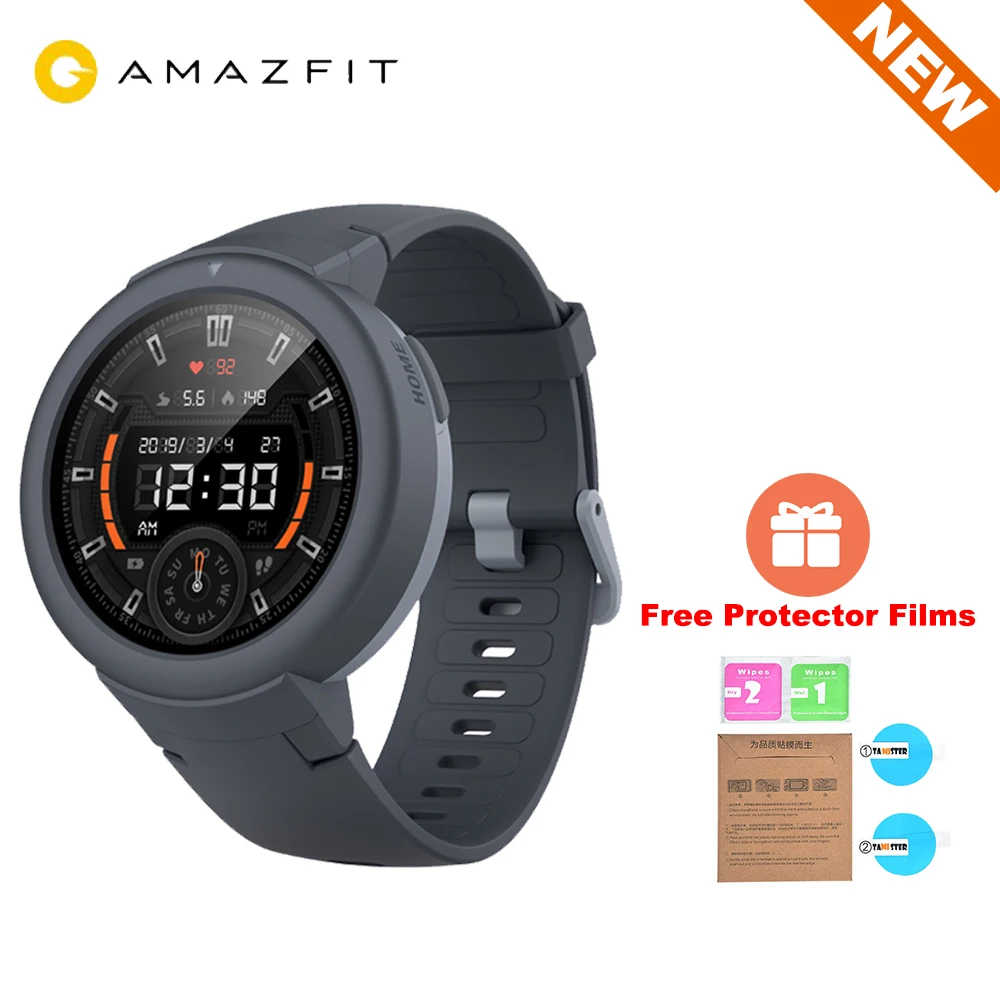 [] Huami AMAZFIT Verge Lite Смарт-часы Bip 2 gps IP68 Водонепроницаемые мульти-спортивные Смарт-часы трекер здоровья