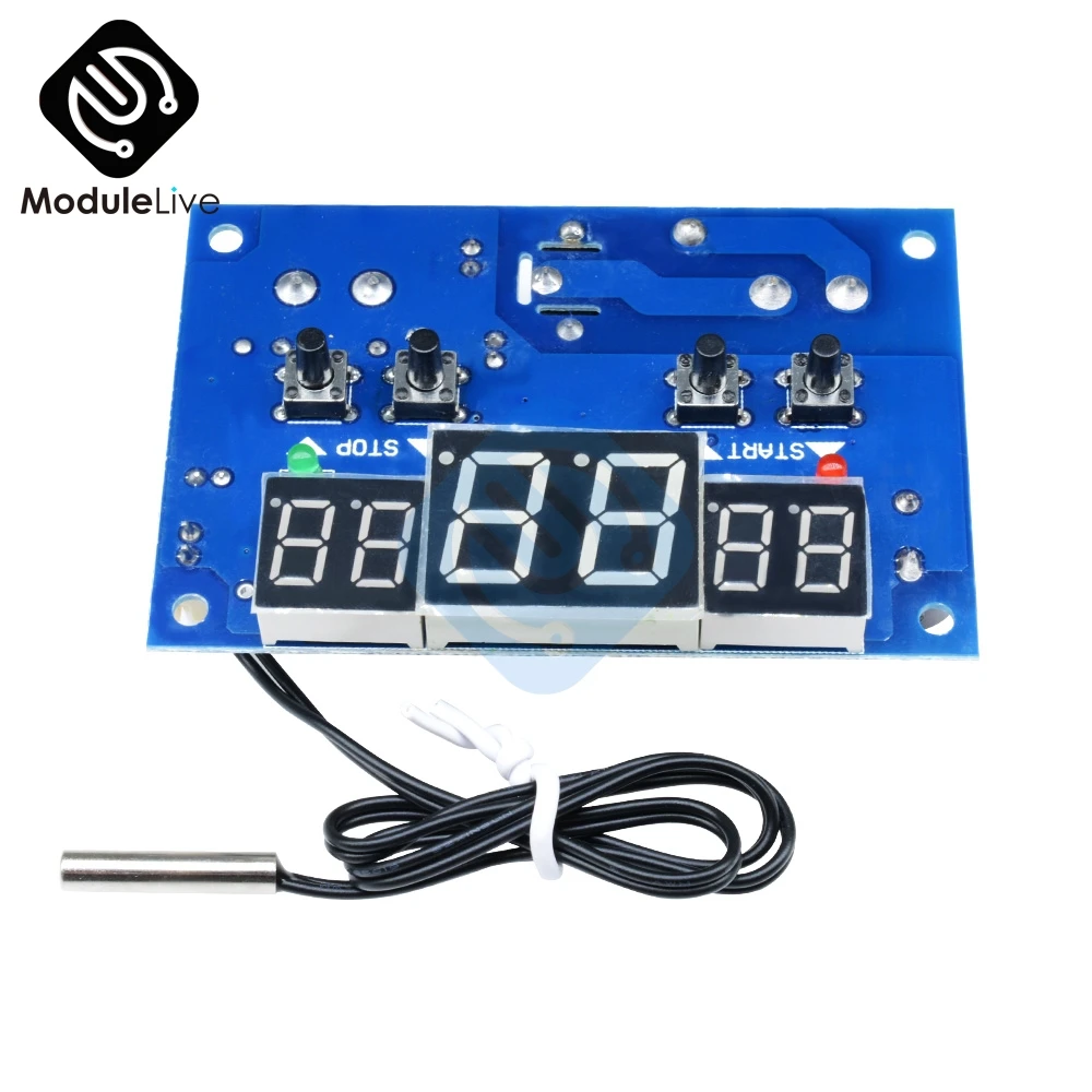 Модуль термостата W1401 интеллектуальный цифровой светодиодный дисплей модуль