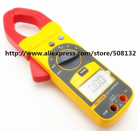 Fluke 312 цифровой клещи мультиметр тестер!! Фирменная Новинка! F312 AC 1000A|digital clamp