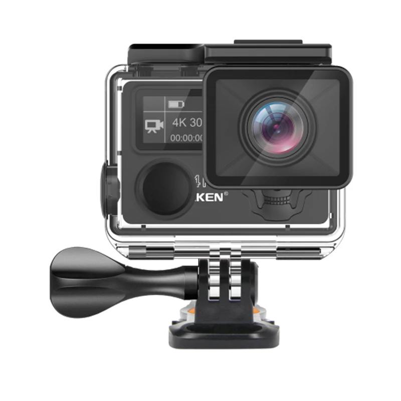 Eken H5S ПЛЮС Действие Камера Full HD Ambarella A12 чип 4 К 30FPS 30 м водонепроницаемый 2 0 touch Экран