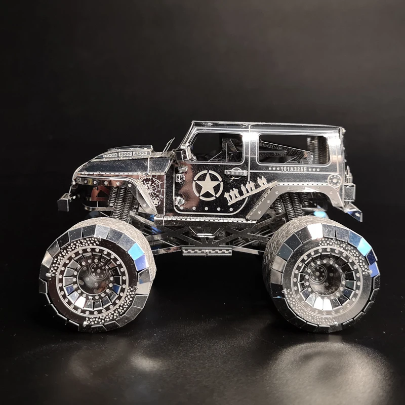 3d головоломка Wrangler, сборные игрушки для автомобиля, металлическая модель HK NANYUAN, украшение для домашнего интерьера, головоломка, сделай сам, 1:40, 5