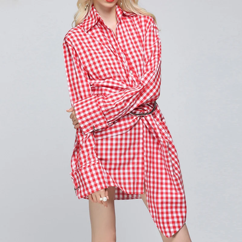 Высокое качество новейшая мода 2017 дизайнерское платье женское с длинным рукавом