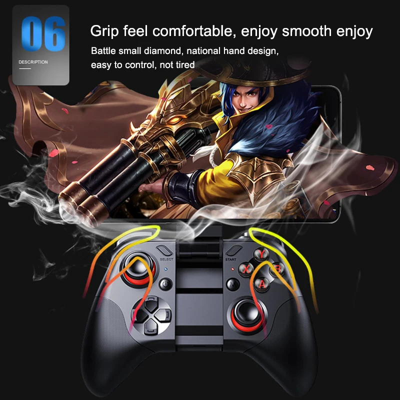 Mocute 054 беспроводной Bluetooth геймпад Joypad Android джойстик VR контроллер для планшетных ПК