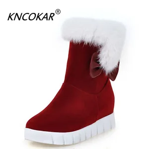 KNCOKAR New autumn winter snow shoe inside heighten female shoe Keep warm and velvet Grind arenaceous Round head Flat shoes KNCOKAR New autumn winter snow shoe inside heighten female shoe Keep warm and velvet Grind arenaceous Round head Flat shoes