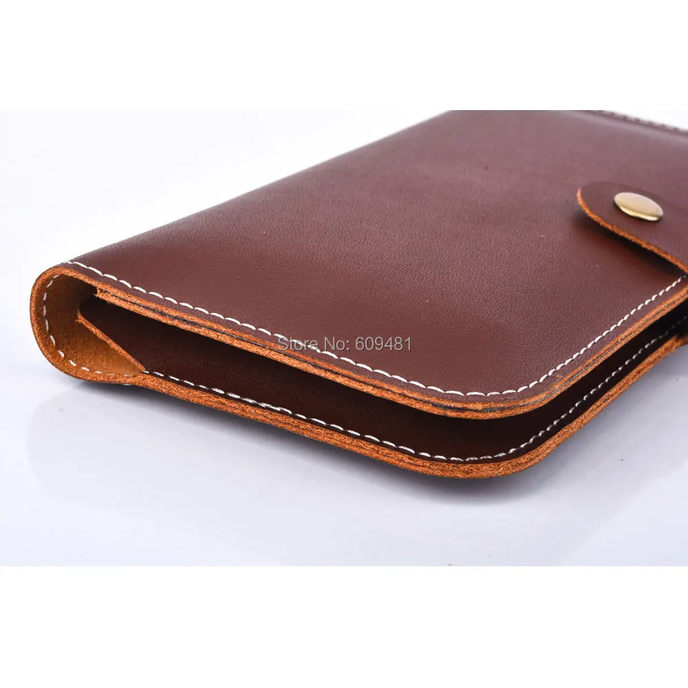 Genuine Leather Case for iPhone 6S Plus 7 Universal Wallet 6 Card Slots Business Men Women Bag | Мобильные телефоны и