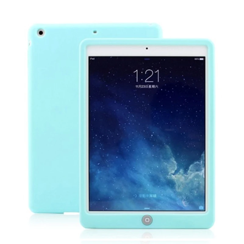 + Бесплатная Пленка чехол для iPad 2 Capa Para ультра тонкий противоударный силиконовый