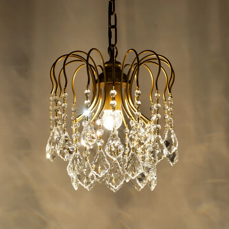 Современная хрустальная люстра осветительные приборы прозрачные хрустальные