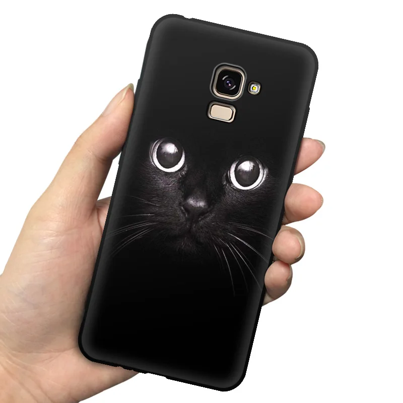 Силиконовый чехол EiiMoo для Samsung Galaxy A8 2018 A530 A530F мягкая задняя крышка телефона Plus A730 |