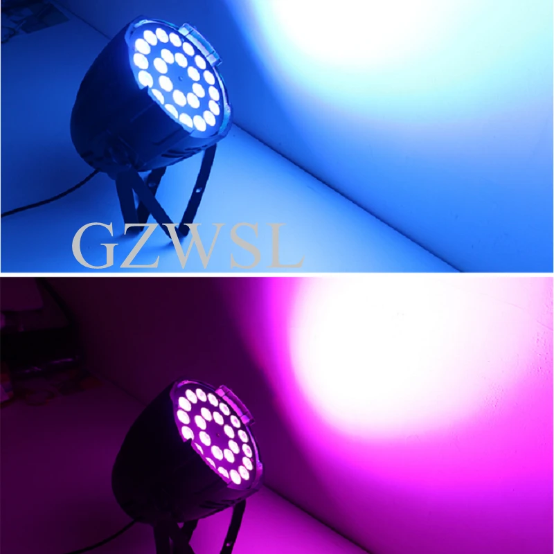 8 шт./лот dmx led par rgbw 4in1 quad color 24x10w | Лампы и освещение