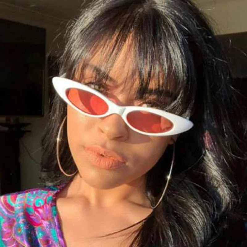 Сексуальная Кошка Глаз Солнцезащитные очки Для женщин Брендовая Дизайнерская