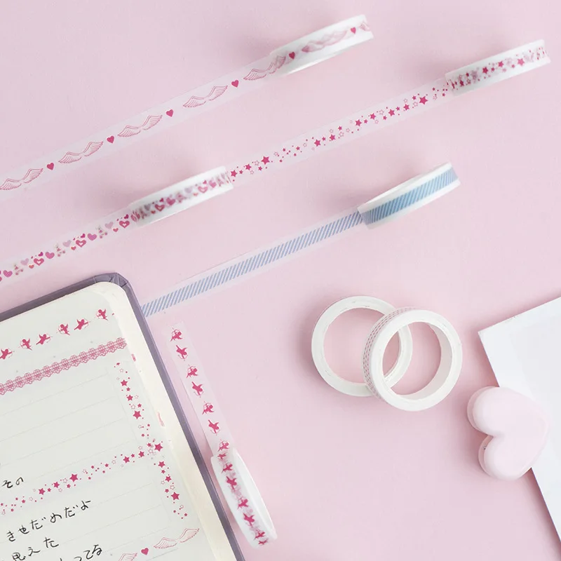 10 шт./кор. черно белый скотч с принтом кошка DIY Украшение скрапбукинг планер