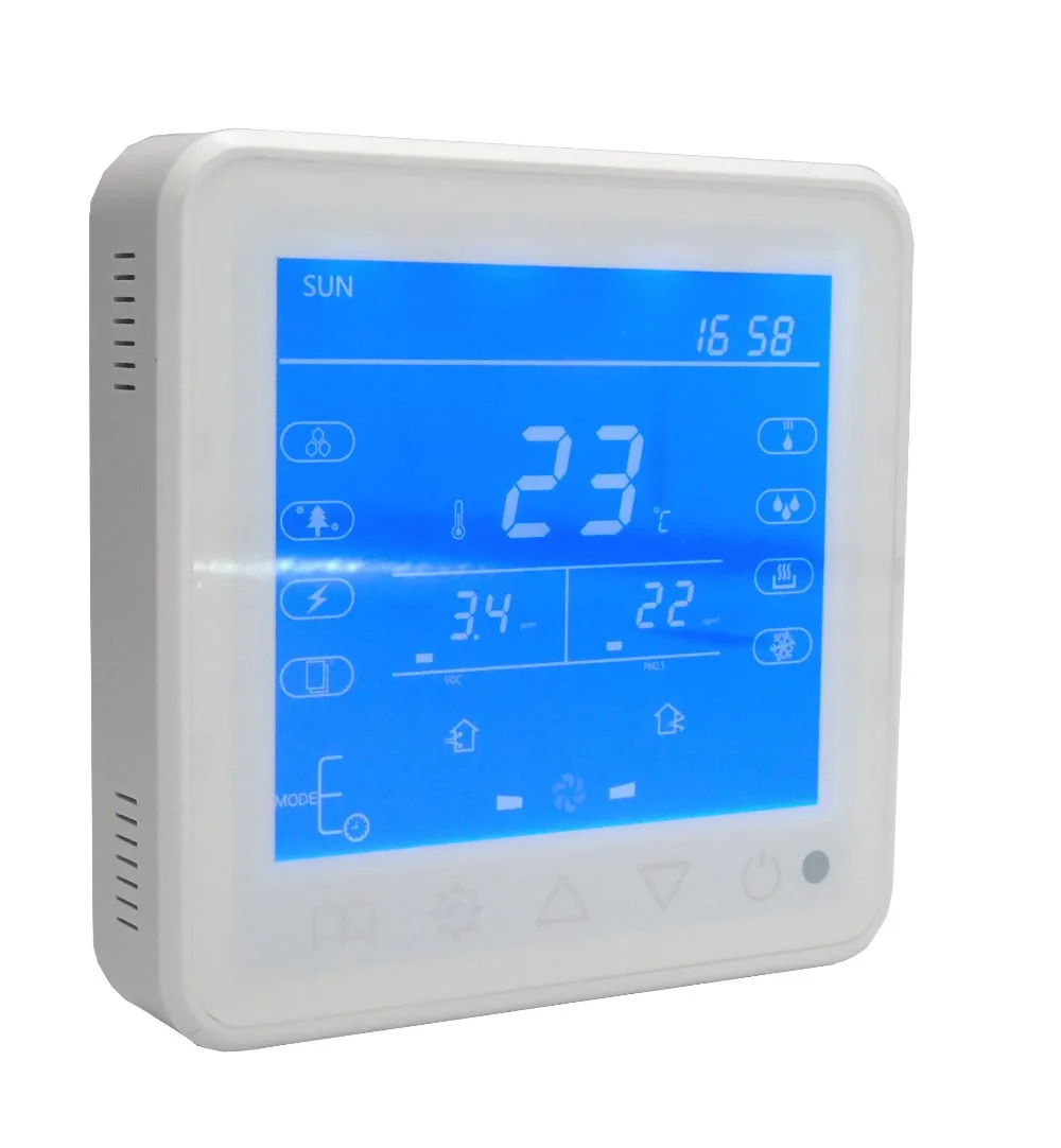 Инструменты мониторинга качества воздуха в помещении PM2.5 VOC вентилятор с реле