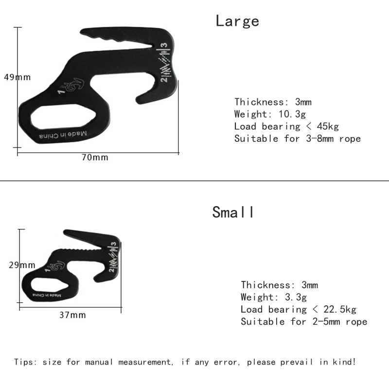 Shinetrip 5 шт. палатки Открытый Отдых Быстрый узел палатка ветер веревка пряжки antislip