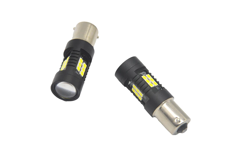 Cветодиодные лампы светодиодные 2 шт. 1156 BA15S P21W BAU15S PY21W BAY15D 1157 P21/5 Вт R5W 21 3030SMD