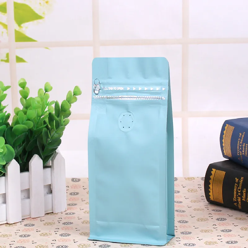 10 шт. полфунта из Кофе сумка Алюминий Фольга Пластик посылка мешки стоьте вверх