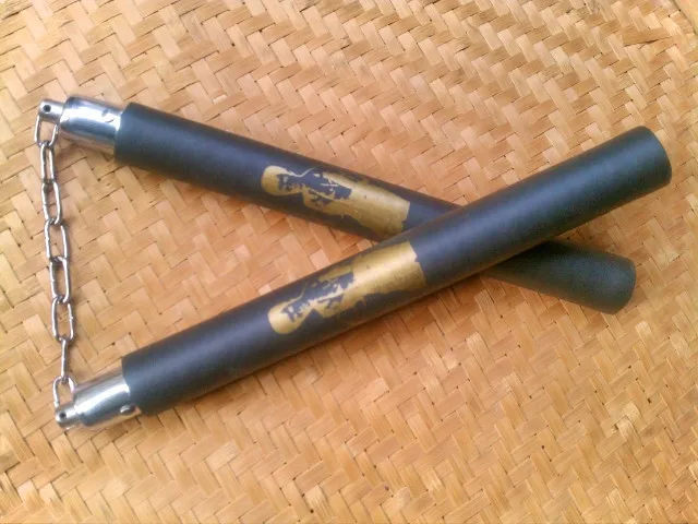 Брюс Ли конгфу Nunchakus Пена Мягкий Nunchaku Металл Вертлюг и цепь кунг фу Nunchucks SPT 004|kung