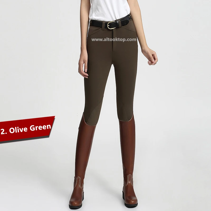 Wholesale men women horse riding chaps calca montaria feminina professional English style pants jodhpurs riding-breeches | Женская
