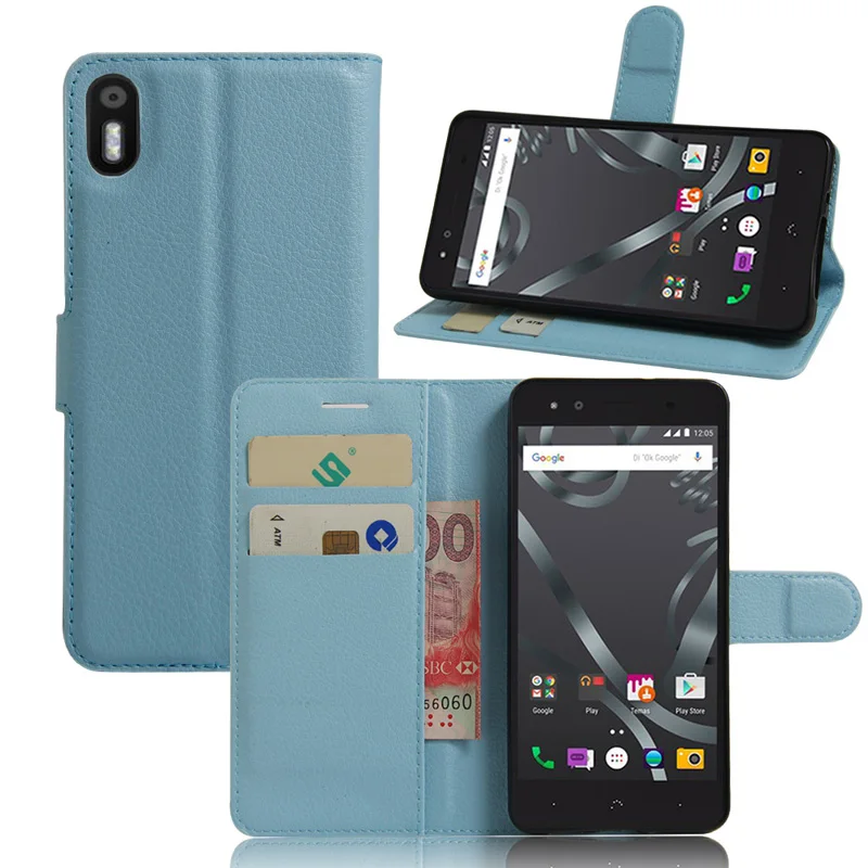 50 шт. DHL из натуральной ПУ кожи флип бумажник чехол для BQ Aquaris M5.5 A4.5 X5 Plus La Caja Del Telefono