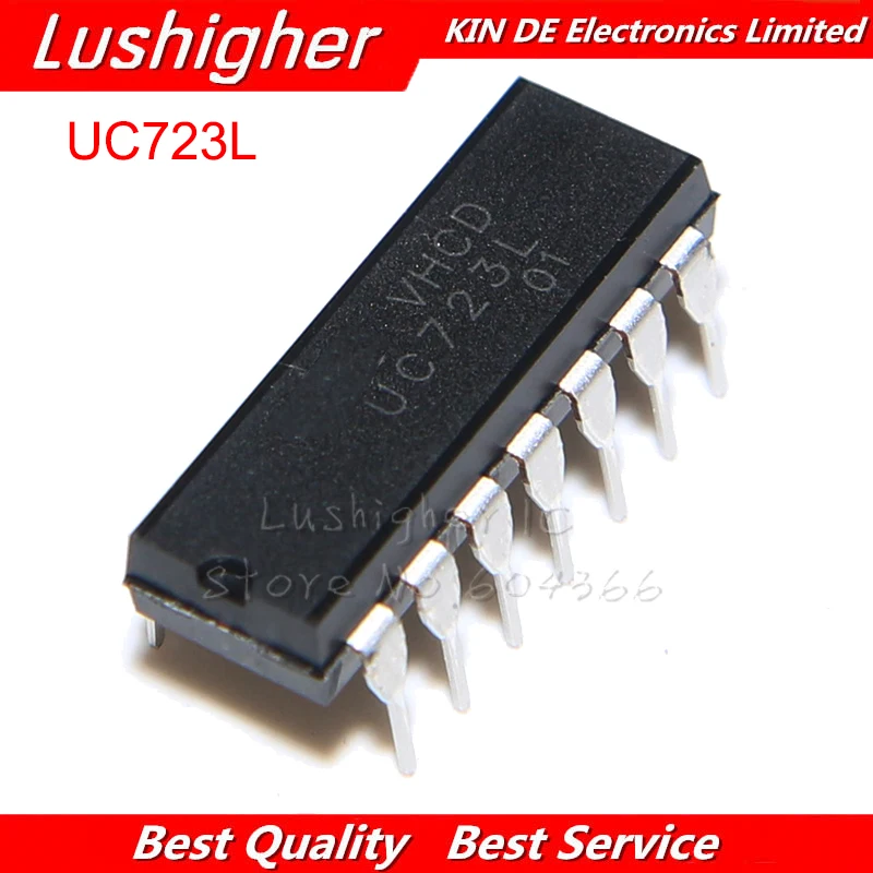 10 шт. UC723L = LM723CN MC1723CP DIP14 LM723 DIP новый оригинальный | Электронные компоненты и