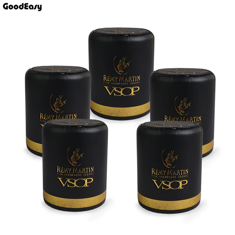 VSOP кожа + пластиковый стаканчик для игральных костей набор с 6 шт. Акриловые