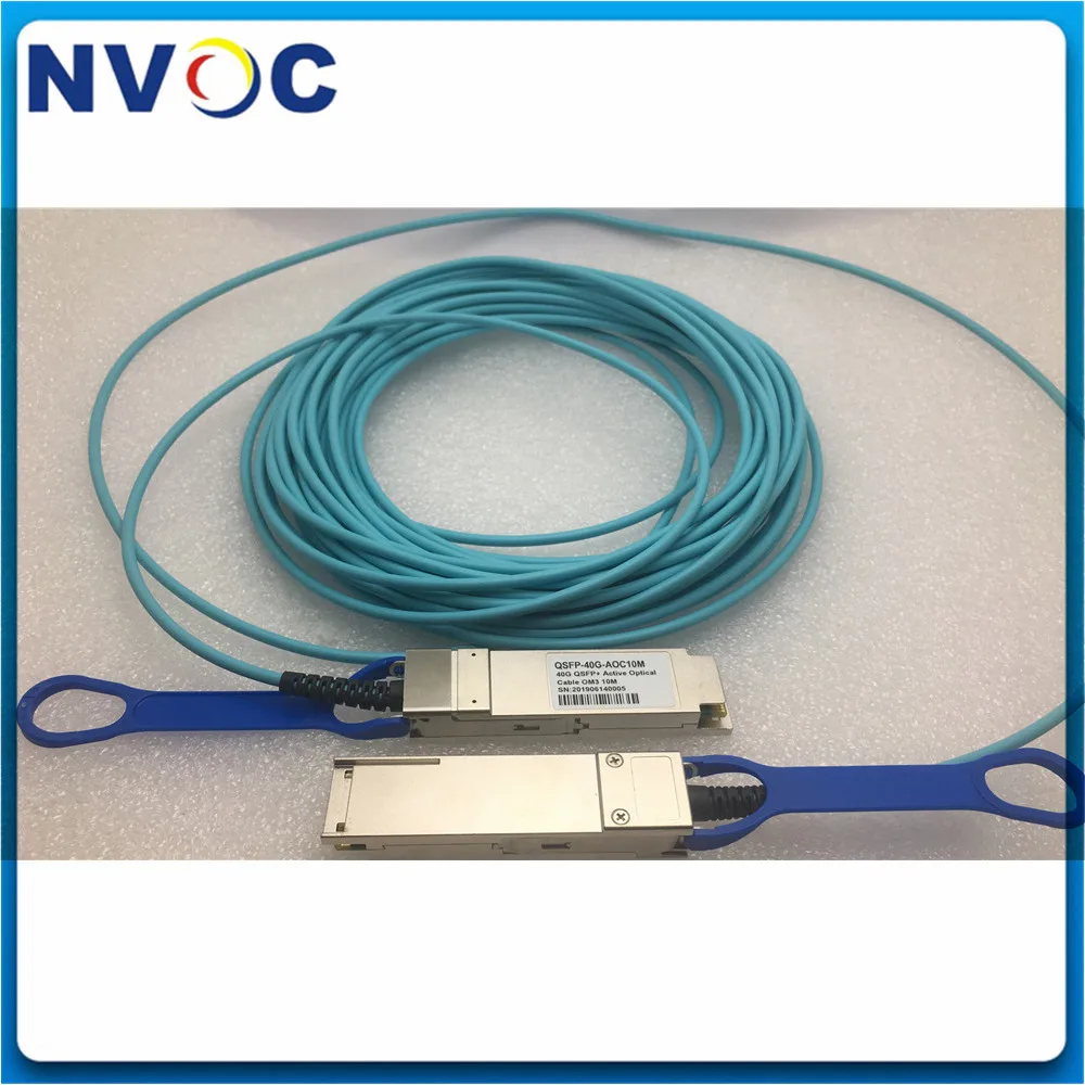 50M (164ft) 40gbps QSFP + Активный оптический кабель совместимый 40G AOC (50 метровый до +)|Детали