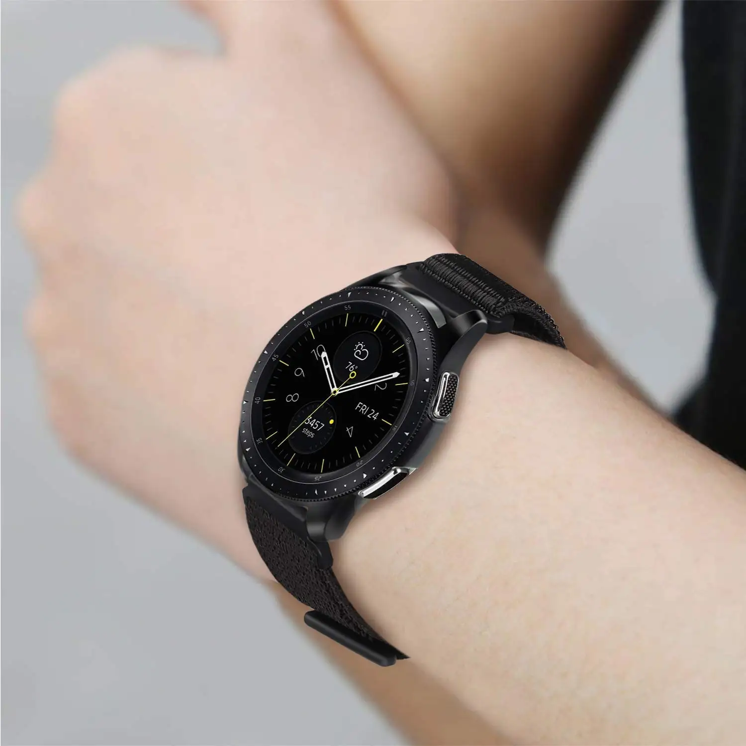 Классический ремешок huami amazfit bip для Samsung Gear sport S2 S3 Frontier 22 мм 20 huawei GT 2 galaxy watch active 42 46