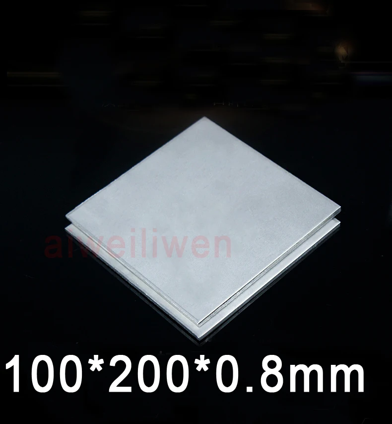 Плоская пластина из белой меди никеля и цинка толщина 0 8 мм 100*200 tutenag CuNi18Zn27 argentan