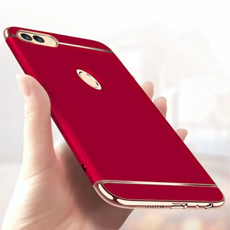 Для huawei P Smart 3 в 1 жесткий пластиковый ПК Полный Чехол для PSmart Z Y9 Prime Honor 10 Lite 9 P20 P30 mate 20 pro покрытие чехол
