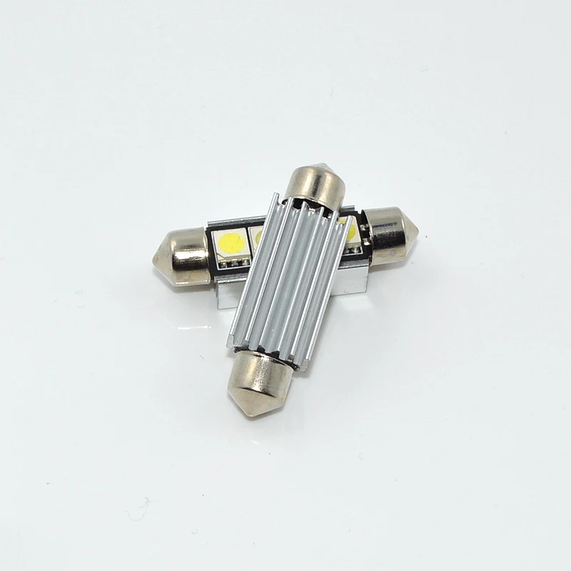 10 шт. 41 мм c5W C10W 4 SMD 5050 светодиодный CANBUS автомобильный интерьерный светильник