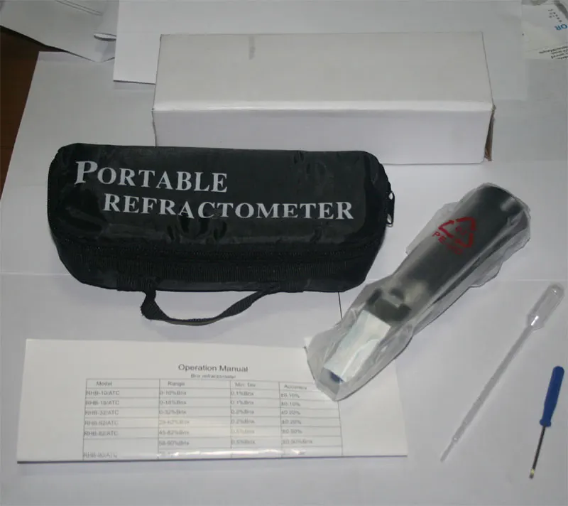Free Shipping Antifreeze / Battery Blue Grip Refractometer RHA-503ATC |