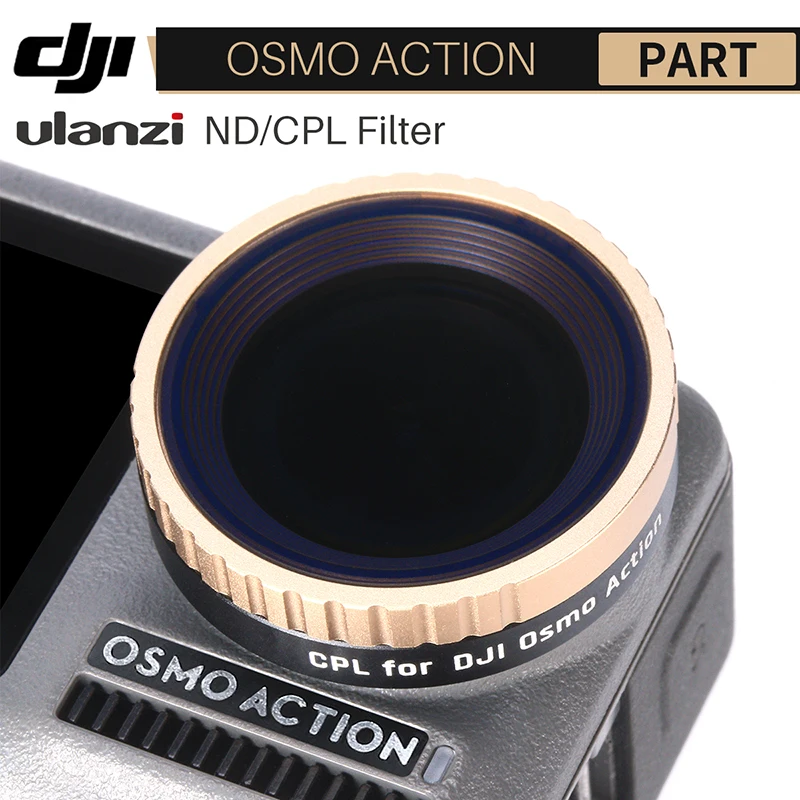 Фильтр объектива Ulanzi CPL Для Dji Osmo Action ND8 ND16 ND32 ND64|Чехлы для экшн-камер| |