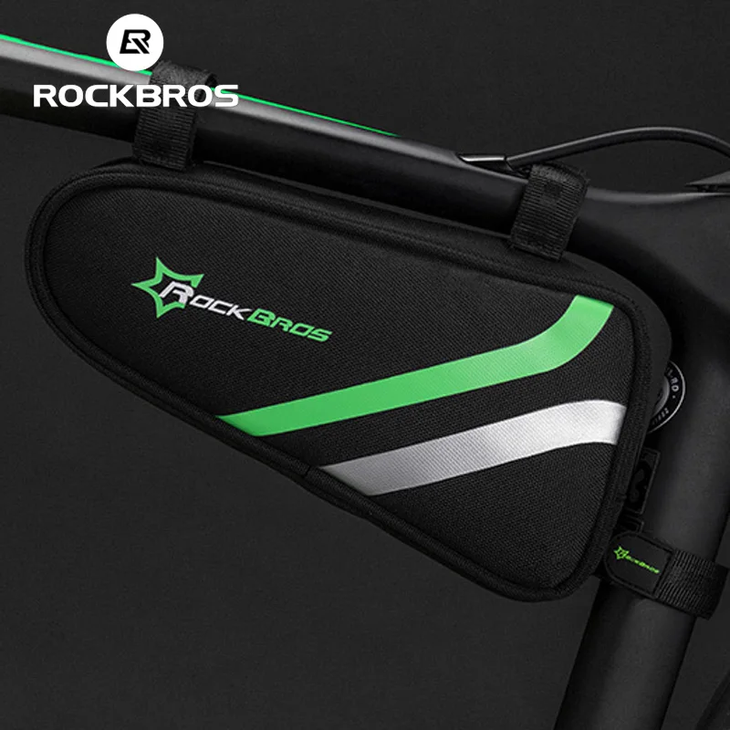 ROCKBROS треугольная сумка для велосипеда MTB рама дорожного передняя трубка