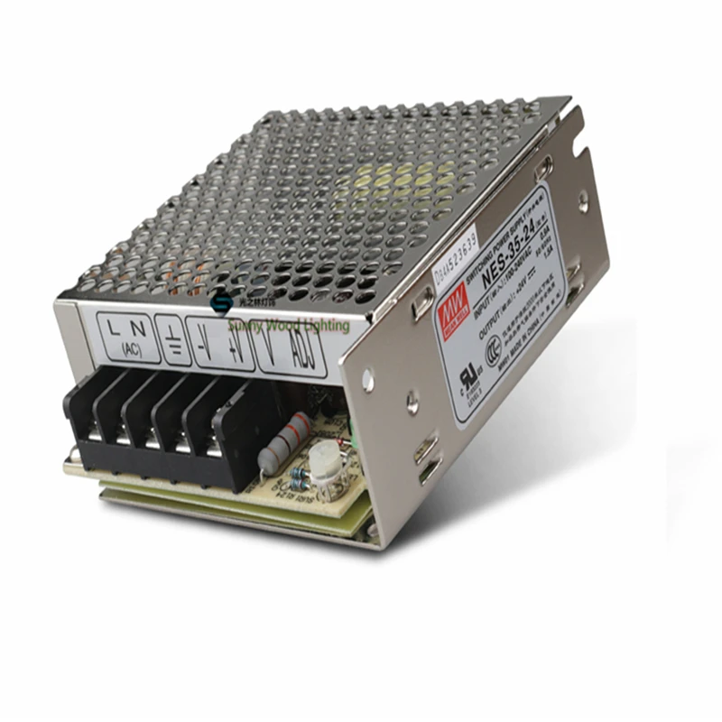 

100-240Vac to 24VDC ,36W ,24V1.5A UL Listed power supply ,Led light,led signboard driver ,NES-35-24