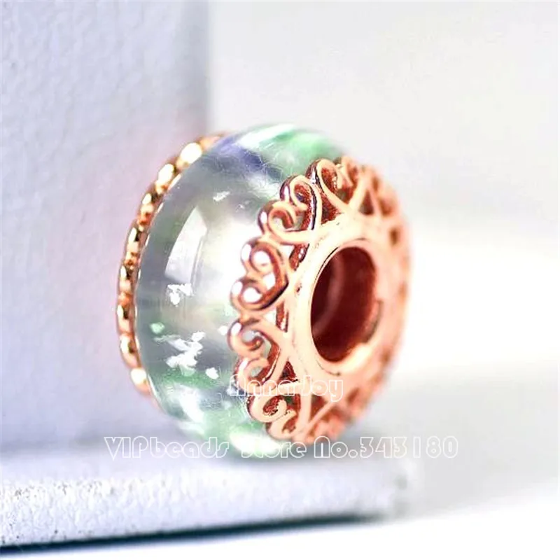 Alissa 2018 осенние переливающиеся цветные бусины из муранского стекла стерлингового