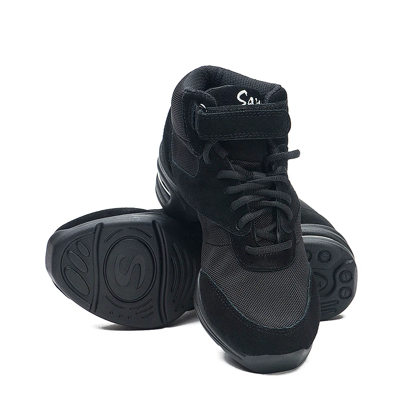 Высокие сетчатые кроссовки Sansha удобная танцевальная обувь с мягкой подошвой H129M |