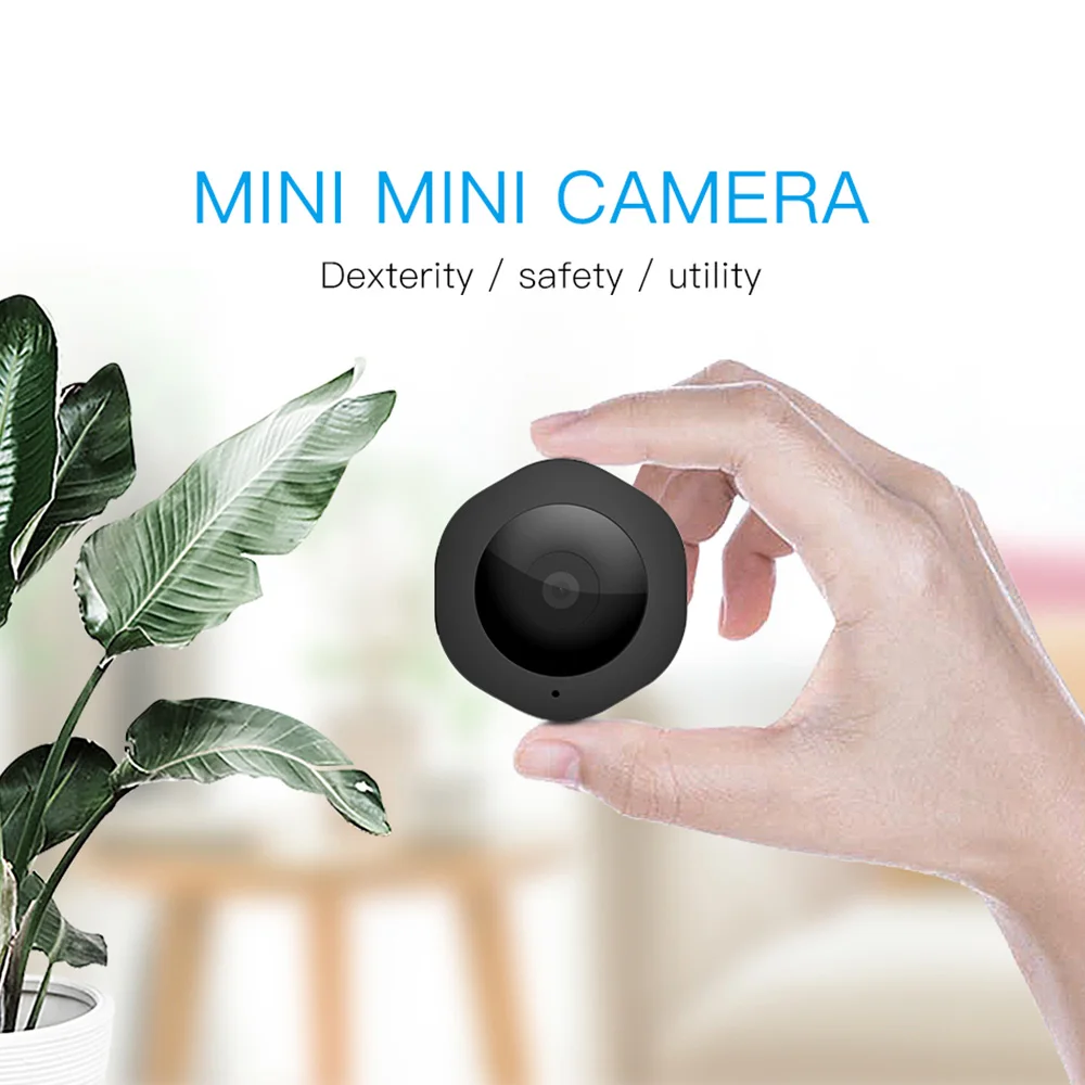 

H6 Outdoor Sports Mini WIFI 1080P Micro Portable Magnetic Handheld Camera Wearing Monitor Cam Baby Monitor Security WIFI Camera
