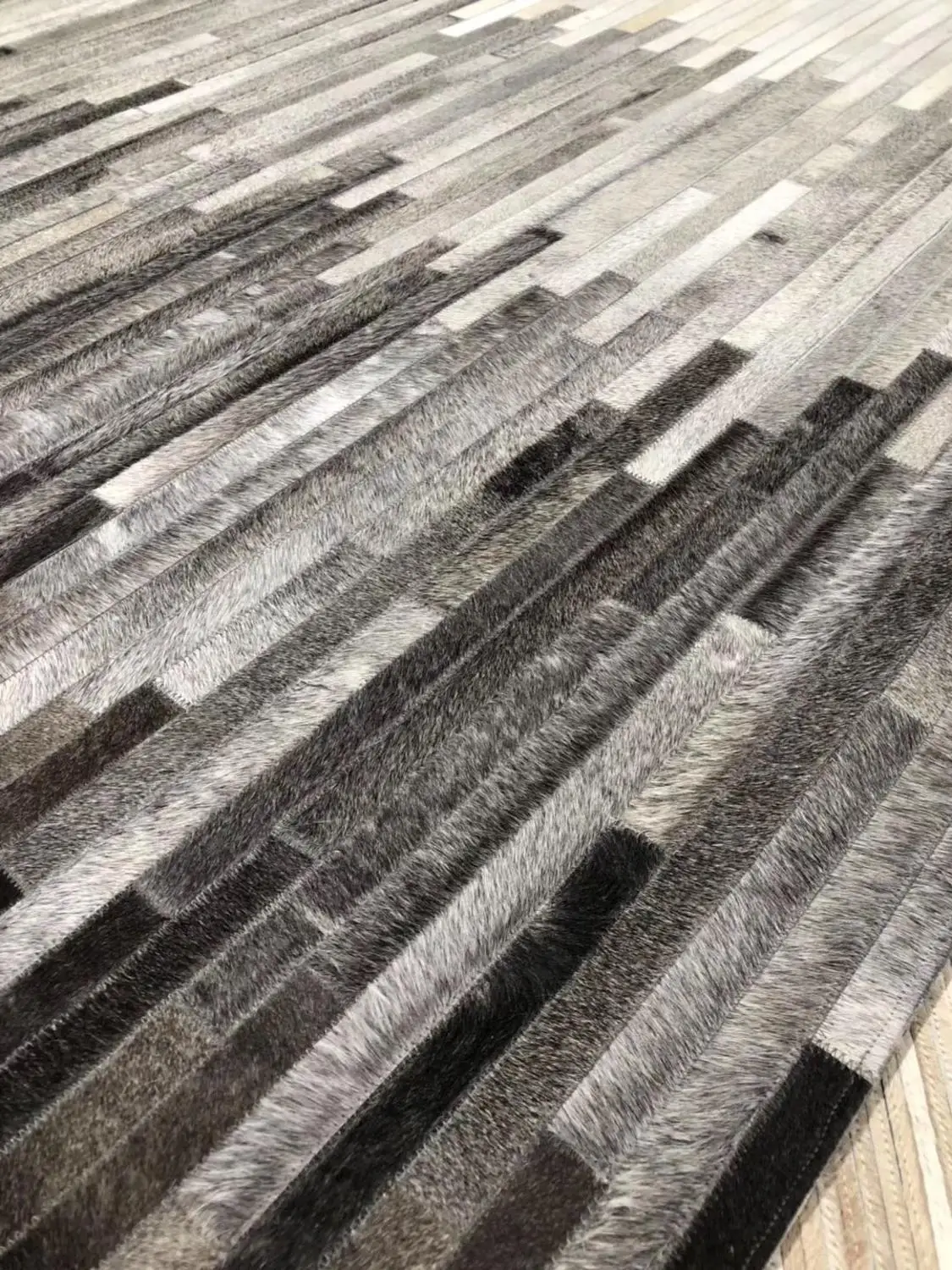 Современный ковер из натуральной коровьей кожи|Коврик| |