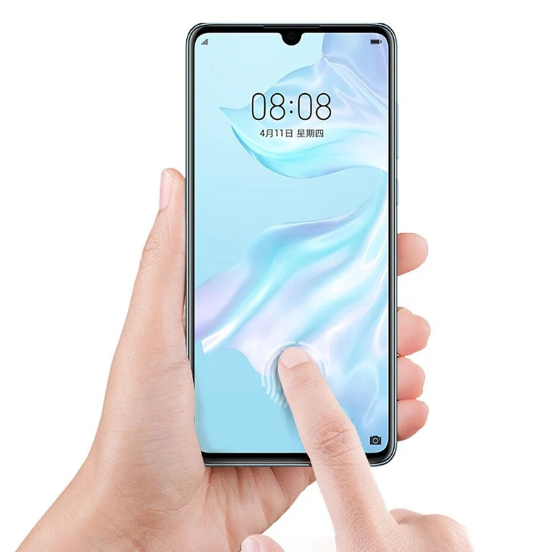 Защитная пленка для huawei P30 Pro закаленное стекло полное покрытие Оригинальная