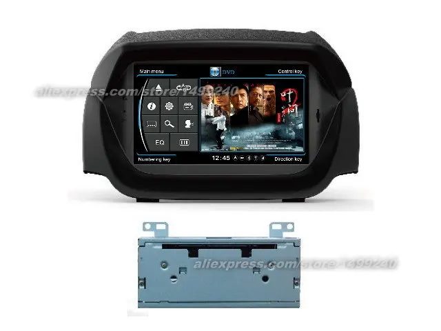 Для Ford EcoSport 2013 ~ 2014-телефон с радио ТВ DVD iPod BT 3G Wi-Fi HD-экран мультимедийная система |