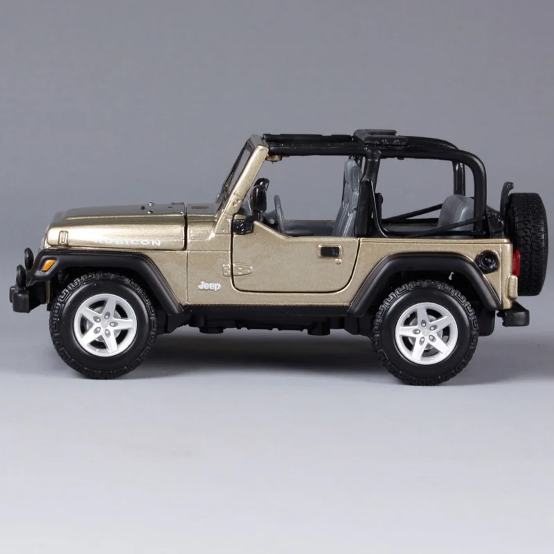 Maisto 1:27 Jeep Wrangler Rubicon SUV Diecast Model Car Toy New In Box Free Shipping 31245 |