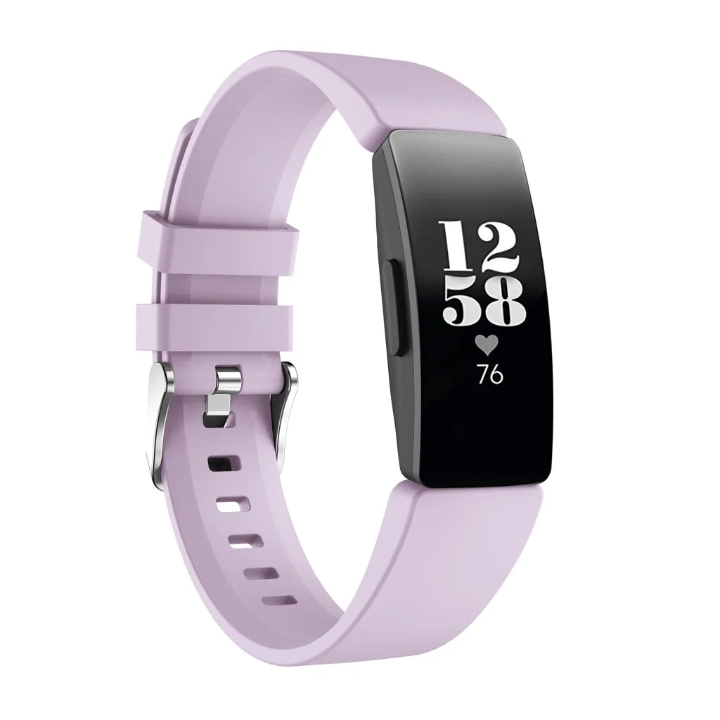 Новый модный спортивный силиконовый ремешок для Fitbit Inspire/Inspire HR Браслет Ремешок