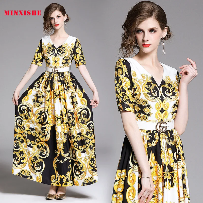 Летнее женское платье 2019 пикантные Винтаж облегающее элегантное в стиле бохо с v