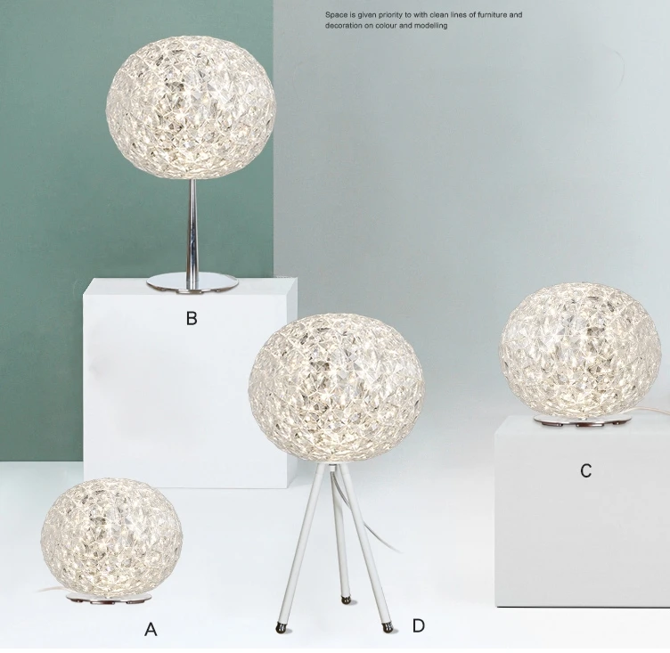Lampara imperna Lampada Luminaria De Mesa Acrilico Tafellamp современные светодиодные настольные лампы для