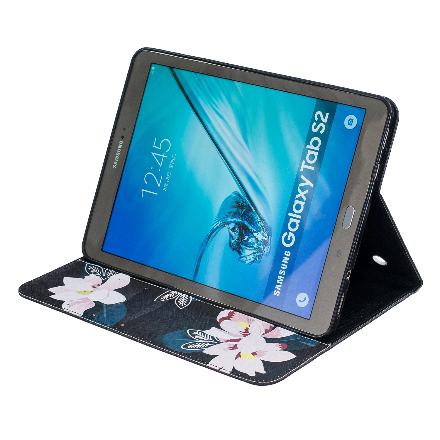 Роскошный чехол для планшетного ПК Samsung Galaxy Tab S2 9 7 T815 T810 с откидной крышкой и
