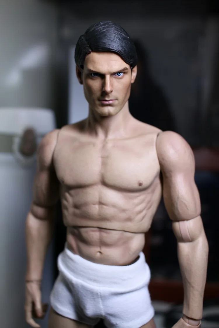 ESTARTEK 1/6 Супермен голова лепить с очками 1978 для 1" Коллекционная Фигурка DIY