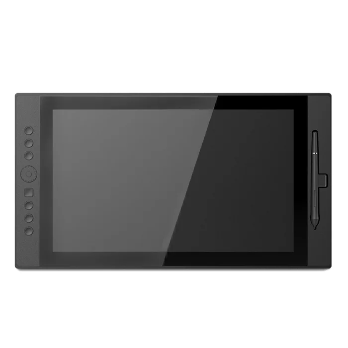 VEIKK VK1560 15,6 дюймов цифровая ручка для рисования планшет монитор 5080LPI с 8192 уровнями ручка стилус для рисования приложения, такие как PS - Цвет: Black