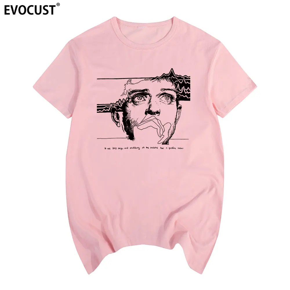 Футболка Joy Division Ян Кертис в стиле панк-рок 2019 хлопковая Мужская футболка новая